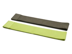 Набор тканевых фитнес-резинок Grip, зеленый фото