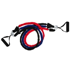 Набор трубчатых эспандеров Gym Team, красный / синий / черный фото