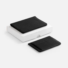 Набор Unison Mini: чехол для карт, обложка для паспорта, черный фото