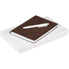 Набор Urban: ежедневник недатированный, ручка шариковая, коричневый фото