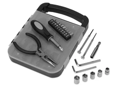 Набор инструментов Fixit, 22 предмета, черный / хром фото