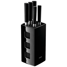 Набор из 5 кухонных ножей Keiko, черный фото