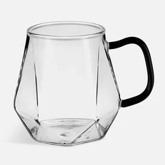 Набор из двух кружек Linea Franco, прозрачный фото