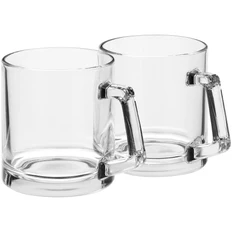 Набор из двух кружек Pasabahce Basic, прозрачный фото