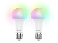 Набор из двух лампочек IoT CLED M1 RGB, E27: 2 лампочки, белый фото