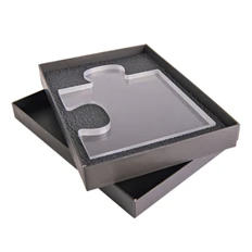 Награда из акрила Connect в подарочной коробке, прозрачная фото