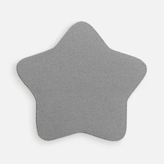 Наклейка тканевая Lunga Bial, M, серая фото