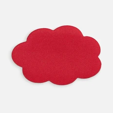 Наклейка тканевая Lunga Calum, L, красная фото