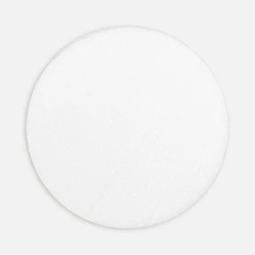 Наклейка тканевая Lunga Round, M, белая фото