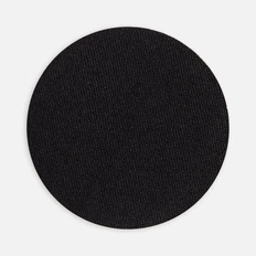 Наклейка тканевая Lunga Round, M, черная фото