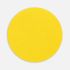 Наклейка тканевая Lunga Round, M, желтая фото