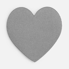 Наклейка тканевая Lunga Сor, M, серая фото