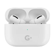 Наушники беспроводные Geozon G-Pro, с зарядным боксом и беспроводной зарядкой, белые фото