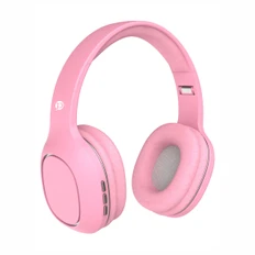 Наушники беспроводные Pero BH04, розовые фото