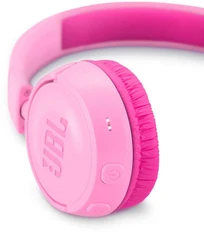 Наушники накладные Bluetooth JBL JR300 BT, 1.2м, розовые фото