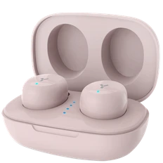 Наушники беспроводные True Wireless Accesstyle Flame TWS, розовые фото