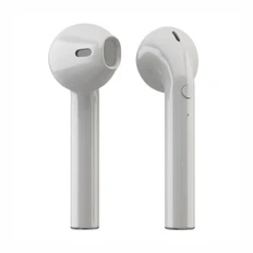 Наушники беспроводные вкладыши с зарядным кейсом футляром True Wireless Hiper TWS Air, белые фото