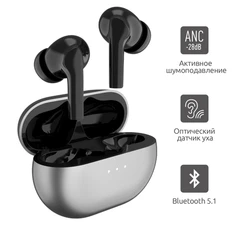 Наушники True Wireless Olmio TWE-018, черные фото