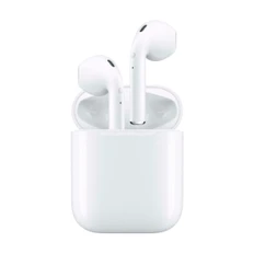 Наушники беспроводные вкладыши с зарядным кейсом футляром True Wireless Olmio TWE 03, белые фото