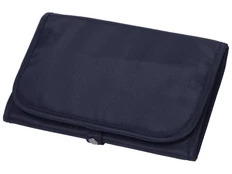 Несессер для путешествий со съемной косметичкой Flat, темно-синий фото