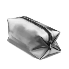 Несессер Liquid Metall, черный / серый фото