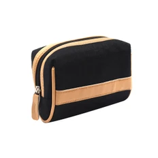 Несессер «Марсель», черный / бежевый фото