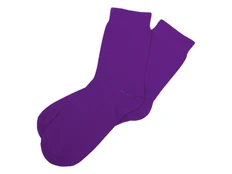 Носки женские однотонные Socks, фиолетовые фото