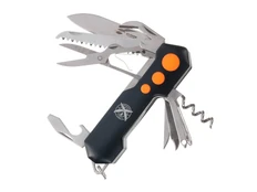 Нож перочинный Stinger, 96 мм, 15 функций, черный / оранжевый фото