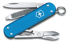 Нож перочинный Victorinox Alox Classic, 5 функций, голубой фото