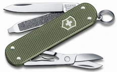 Нож перочинный Victorinox Alox Classic, 5 функций, оливковый фото
