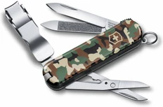 Нож Victorinox Nail Clip, 65 мм, 8 функций, камуфляж фото