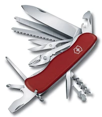 Нож Victorinox WORK CHAMP, красный, 111 мм, 21 функция фото
