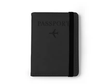 Обложка для паспорта Mundi, черный фото