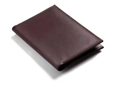 Обложка для паспорта «Руга», коричневая фото