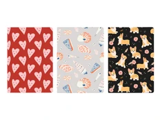 Обложка для паспорта с возможностью УФ-печати, софт-тач, разноцветная фото