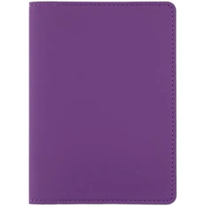 Обложка для паспорта Shall Simple, фиолетовая фото
