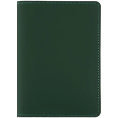 Обложка для паспорта Shall Simple, зеленая фото