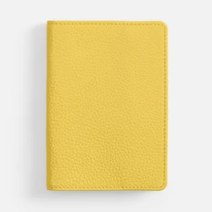 Обложка для паспорта Unison, желтая фото