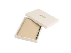 Обложка для паспорта Valerie Concept, бежевая / зеленая фото