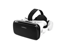 Очки VR с беспроводными наушниками Rombica VR XPro, белые / черные фото