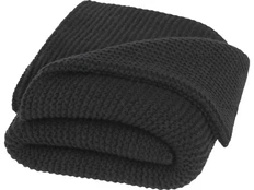 Одеяло вязанное Seasons Suzy, черное фото