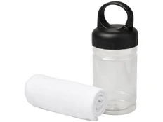 Охлаждающее полотенце Remy в контейнере, белое фото