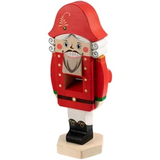 Орехокол «Щелкунчик», большой, красный фото