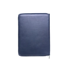 Органайзер для документов двойной на молнии, синий фото