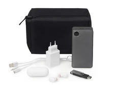 Органайзер для электроники и проводов Aisle, черный фото