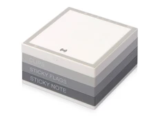 Органайзер настольный Chaos с функцией беспроводной зарядки, белый / серый фото