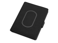 Органайзер с беспроводной зарядкой Powernote, 5000 mAh, черный фото