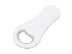 Открывалка для бутылок с магнитом «Soda», белая фото