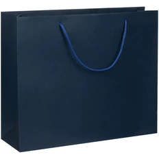 Пакет бумажный Arc L, синий фото