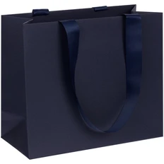 Пакет бумажный Manilla S, синий фото